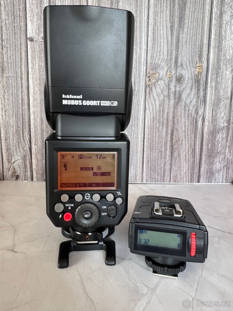 Blesk pro Olympus Hähnel Modus 600RT MK II + odpalovač