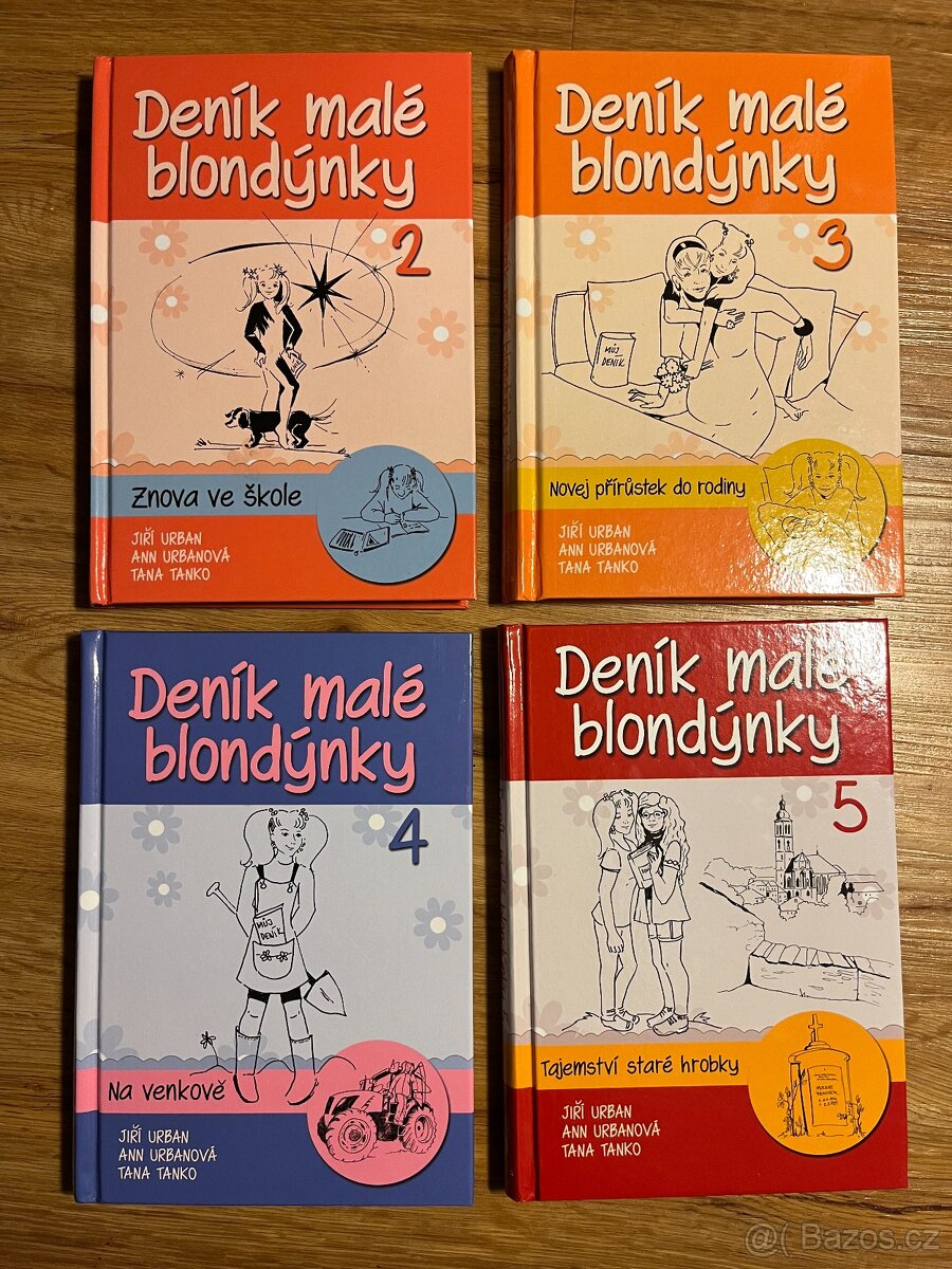 Deník malé blondýnky - 2. až 5. díl