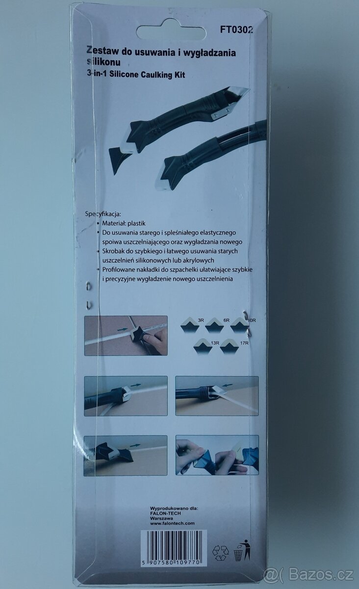 Nová sada na aplikaci a odstraňování silikonu