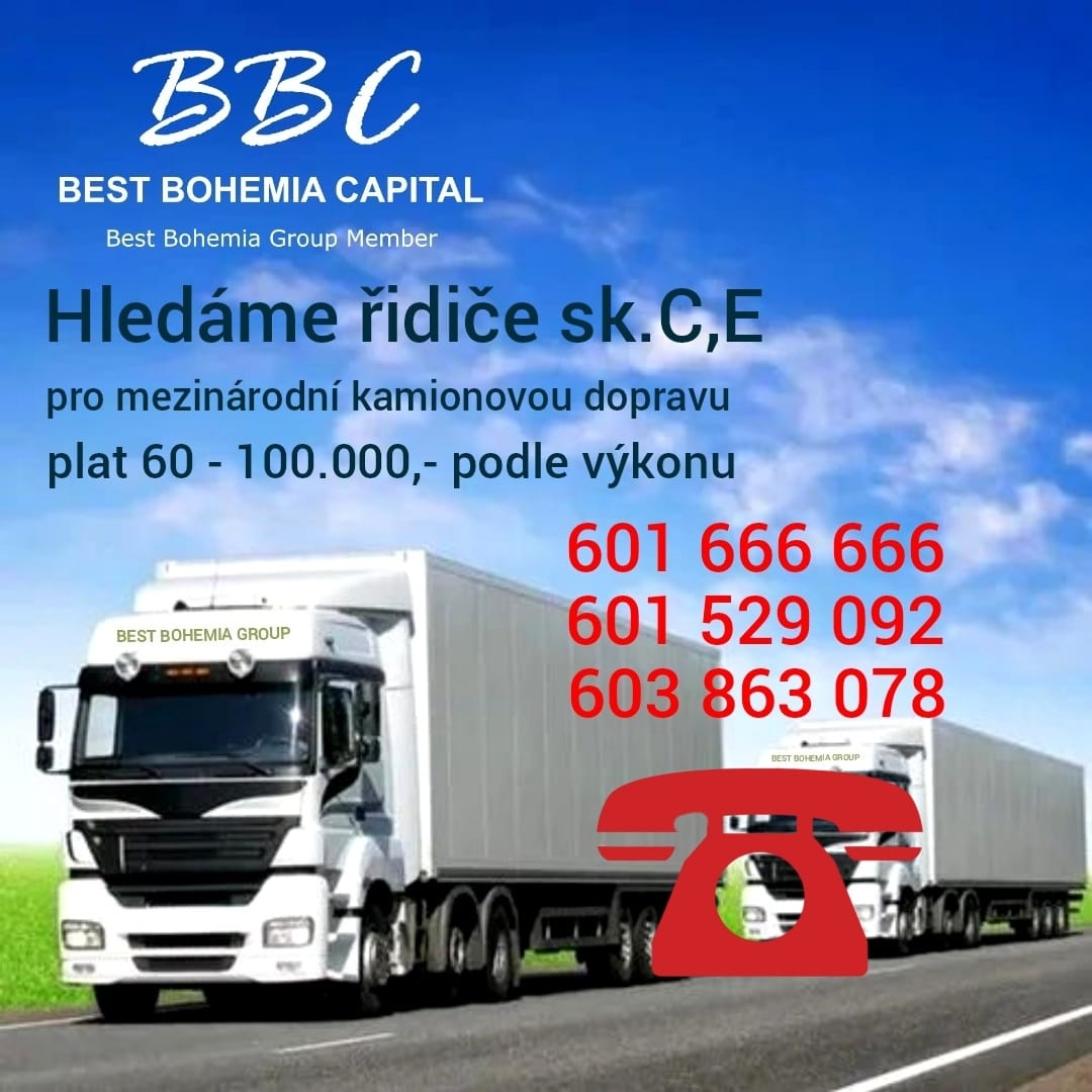 Přijmeme řidiče sk. C + E