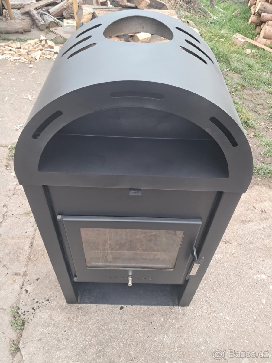 Haas Shon krbová kamna 7 kw Plně funkční