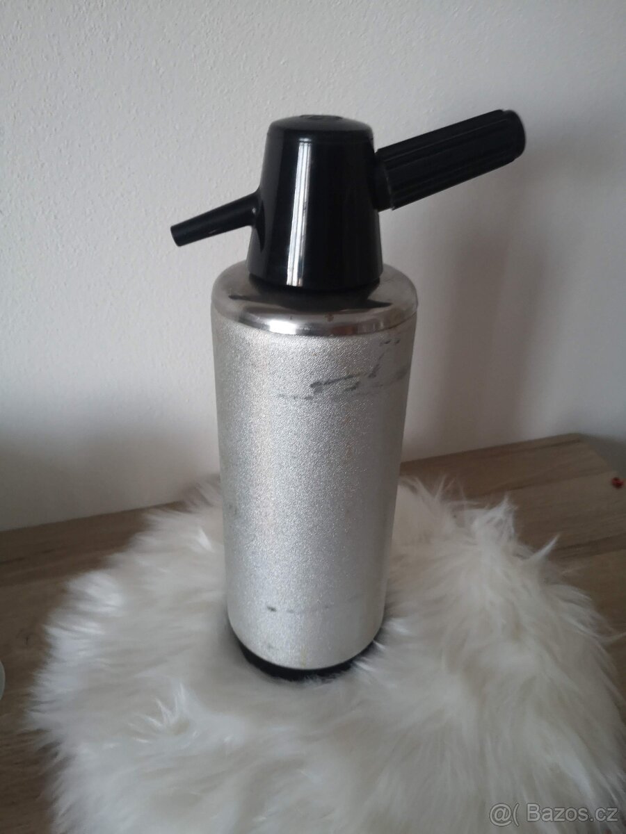 RETRO sifonová láhev + 4 sady bombiček