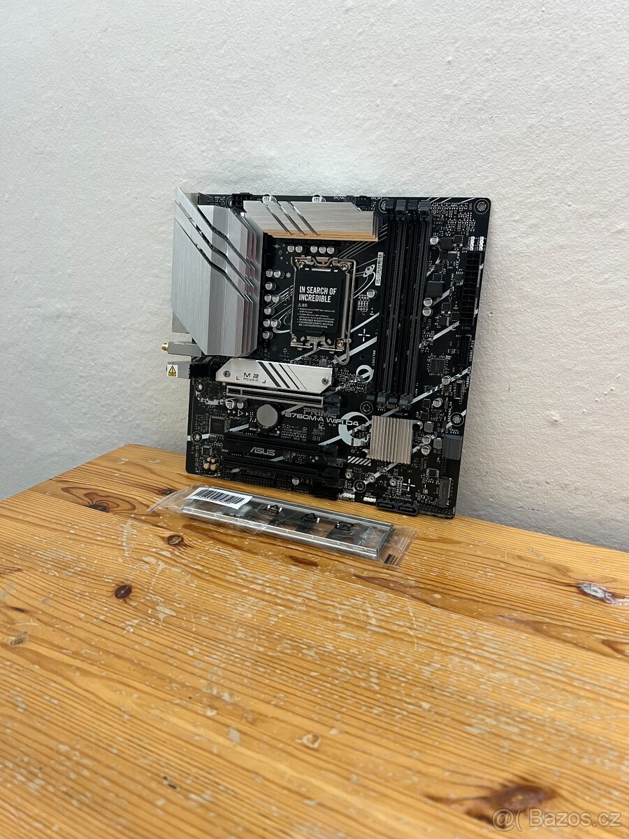 ASUS PRIME B760M-A WIFI D4 Socket 1700,Funkční,Záruka