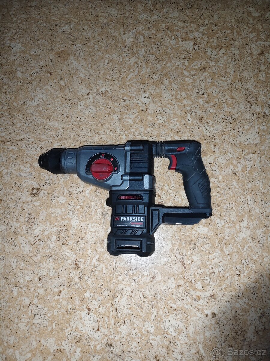 Aku vrtací sekací kladivo Parkside