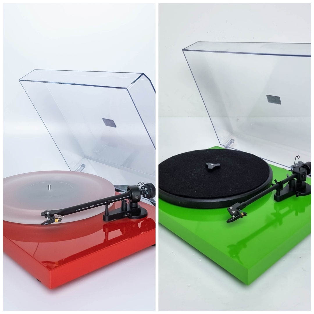 Pro-ject Debut / zelený aj červený --Postovne zdarma--