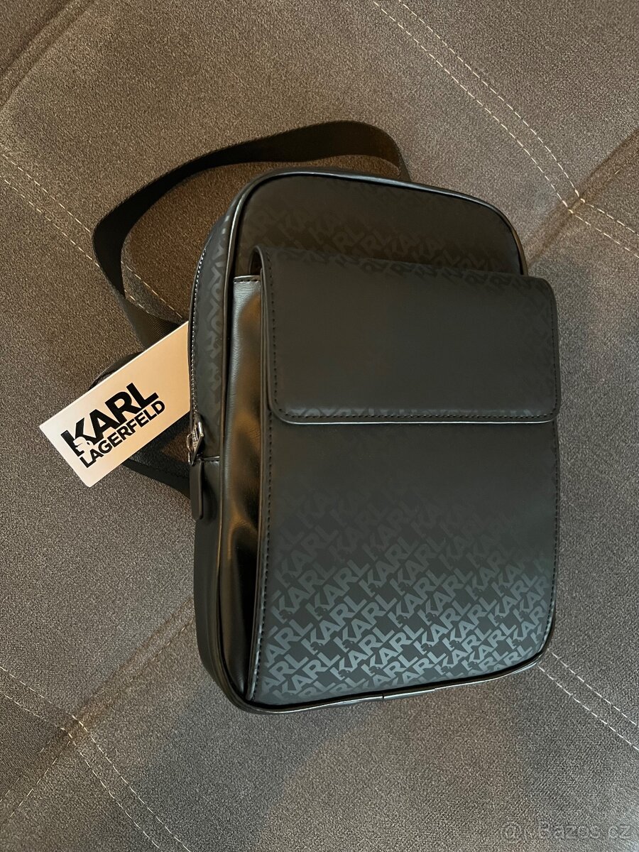 Karl Lagerfeld, panská kabelka, taška přes rameno