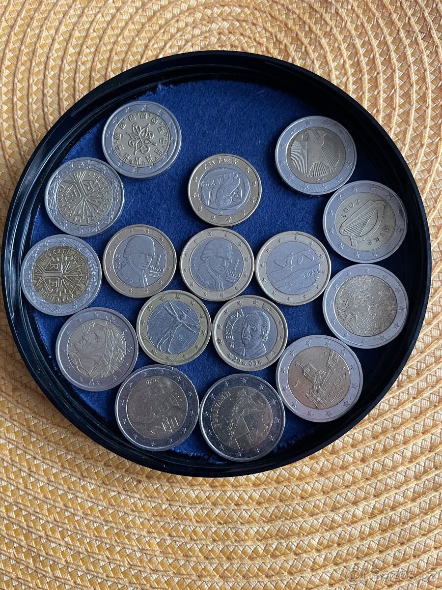 Prodám sbírku euro mince