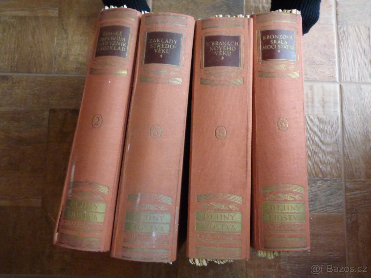 Dějiny Lidstva - Josef Šusta: Díl 2,3,5,6