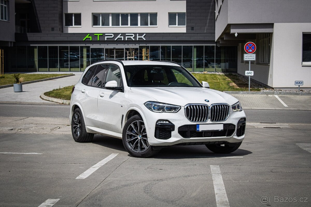 BMW X5 30d Msport, Laser, HUD, ťažné, nelakované, odvetrávan