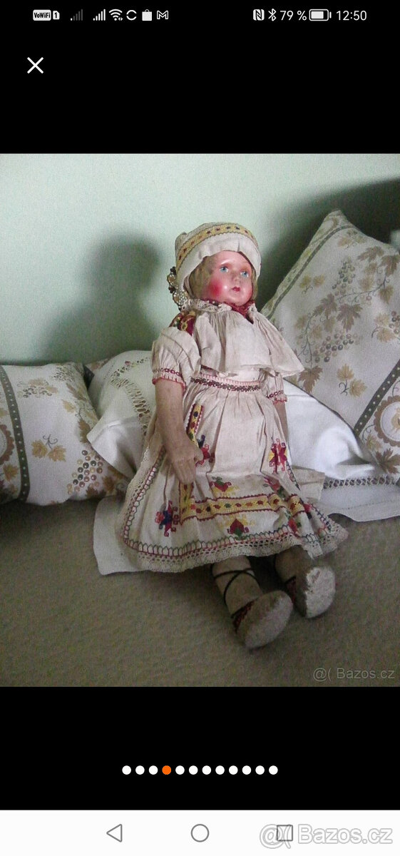 Stará panenka, bavlněná