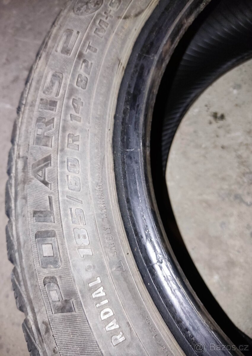 Zimní pneu + disky 185/60 R14