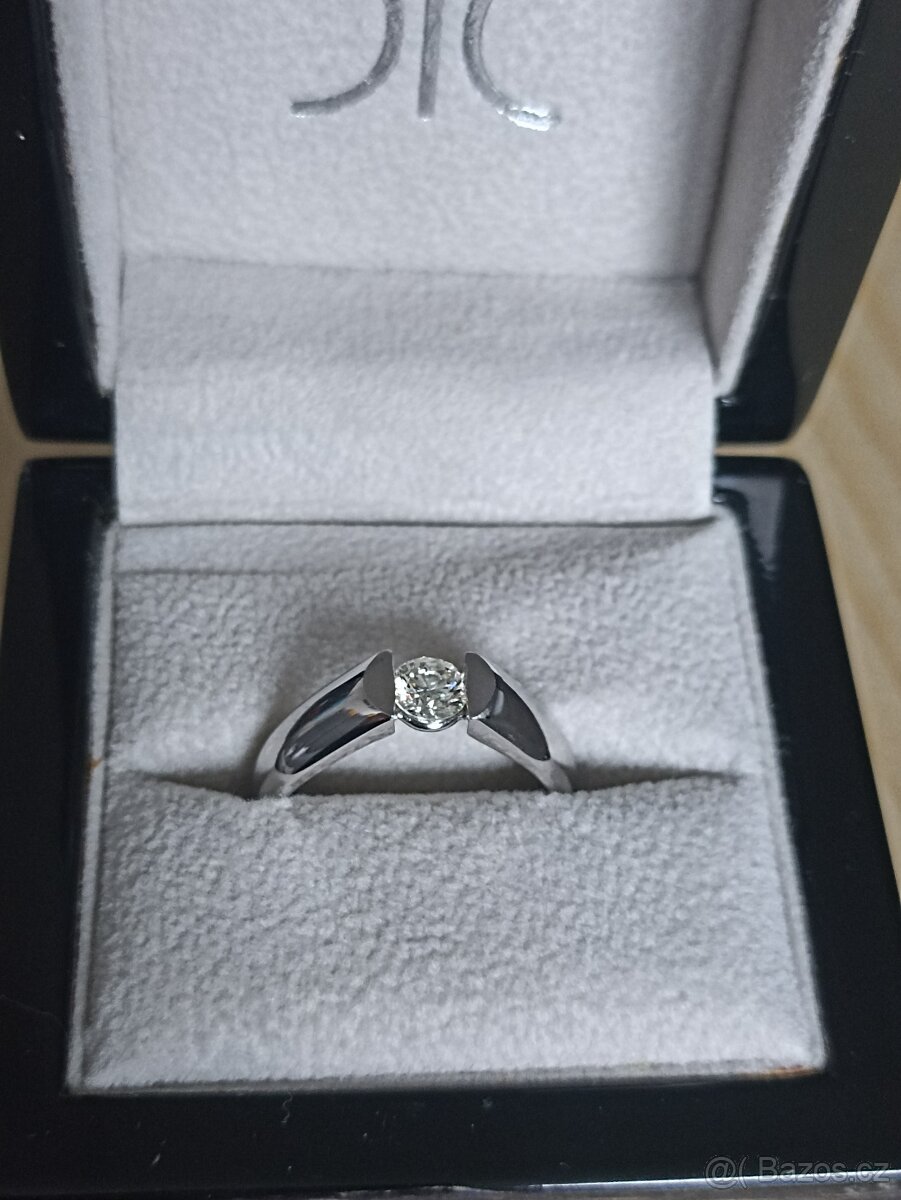Diamantový prsten 0,5ct