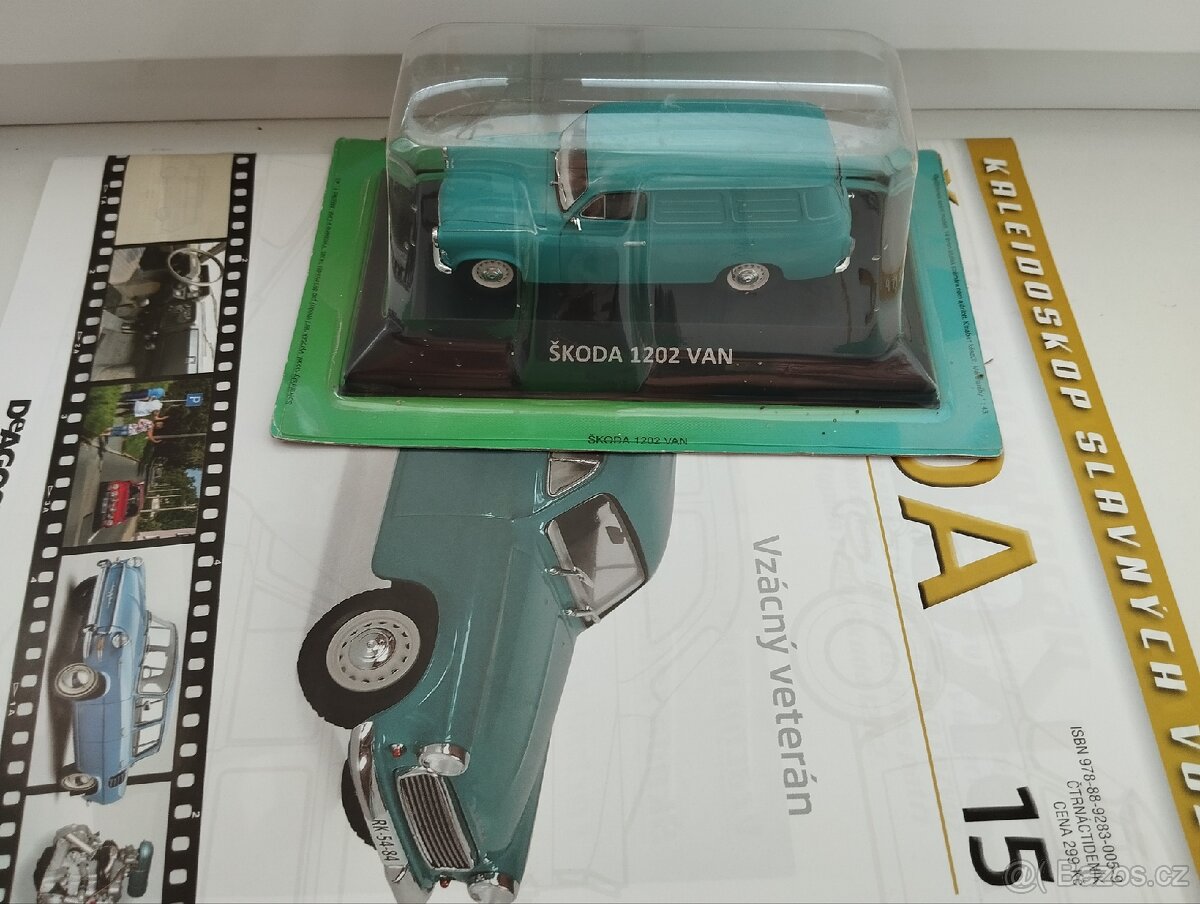 Škoda 1202 Van 1:43 Deagostini
