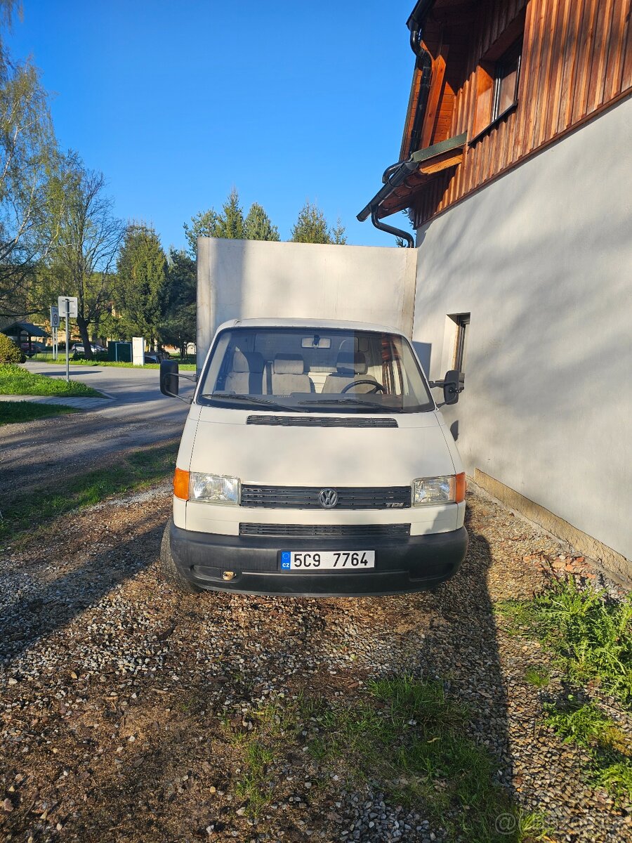 VW T4, 2,5 TDI , valník s plachtou