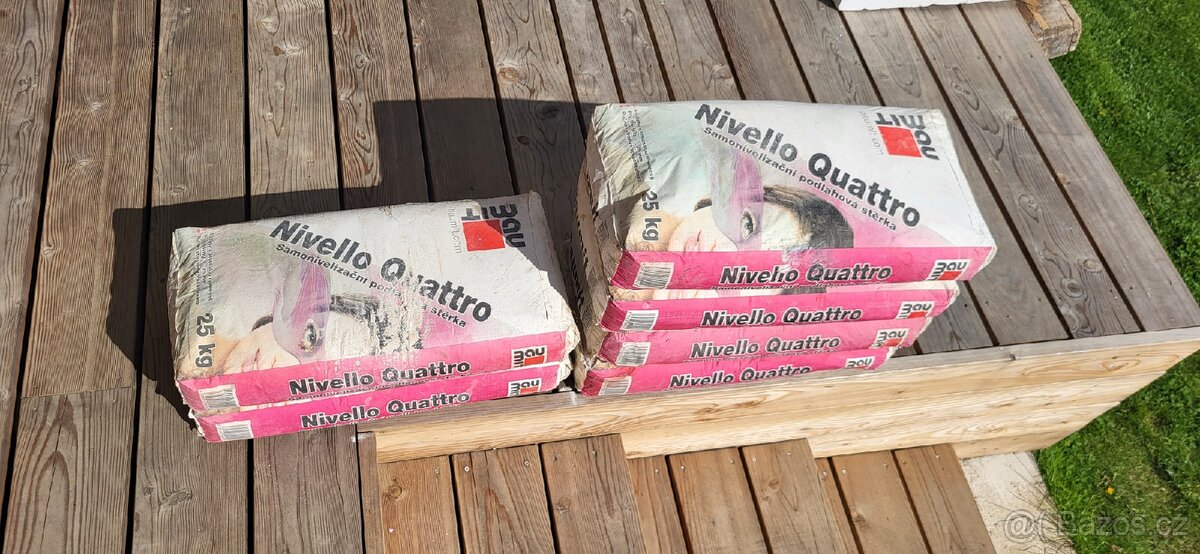 Podlahová stěrka Nivello Qoatrro Baumit