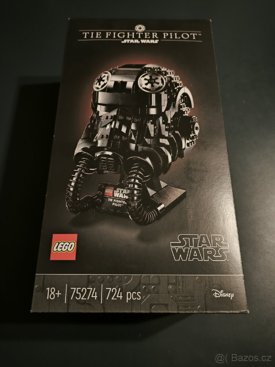 Lego Star Wars 75274 Helma TIE pilota