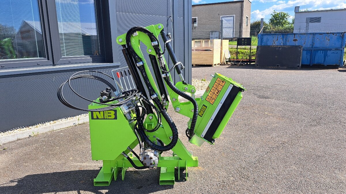 Příkopové rameno NIUBO ZEUS 250 + 60cm mulčovací hlava