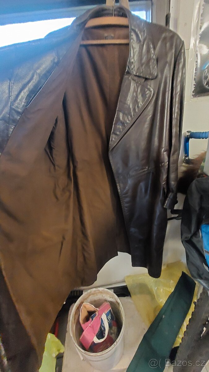 starý moto kabát na veterána