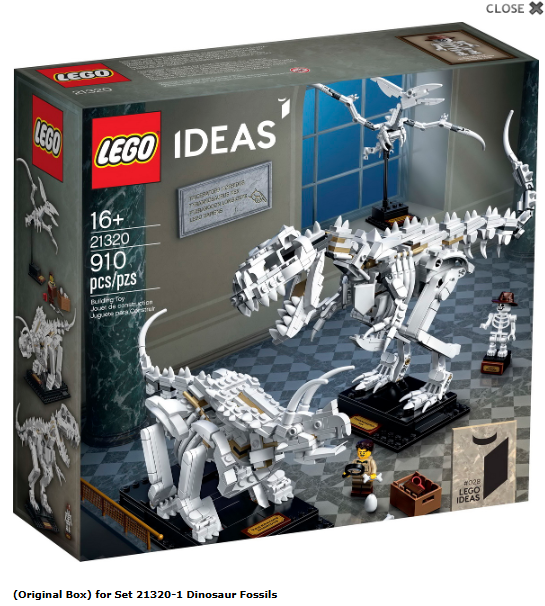 Lego 21320 - Dinosaur Fossils