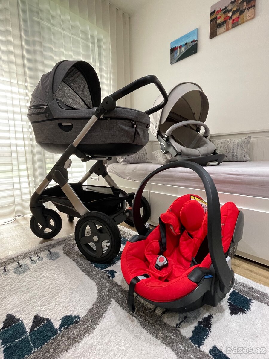 Stokke Trailz 3 v 1 + základna ISOFIX