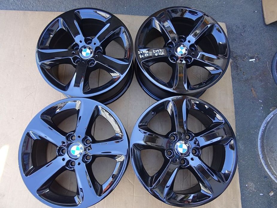 Alu disky černé Transporter a BMW, 16", 5x112,ET 40,šíře 8J