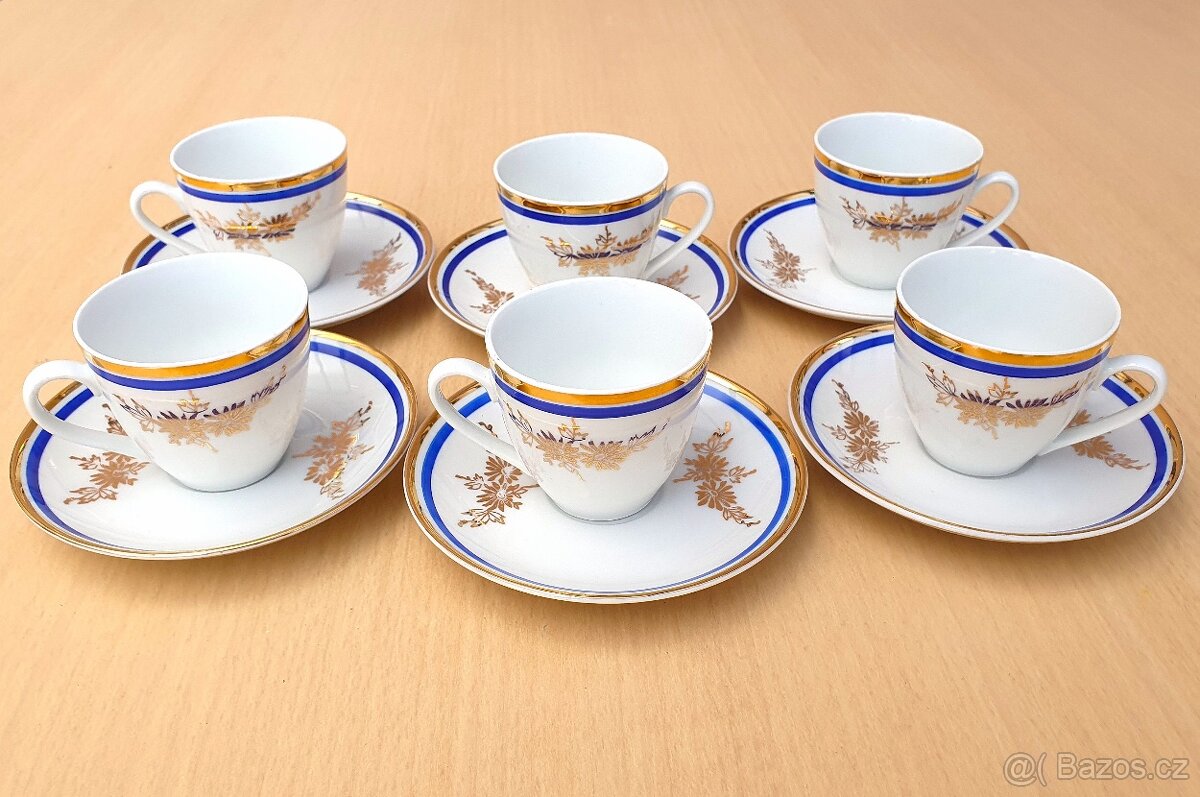 Mocca sada z české porcelánky