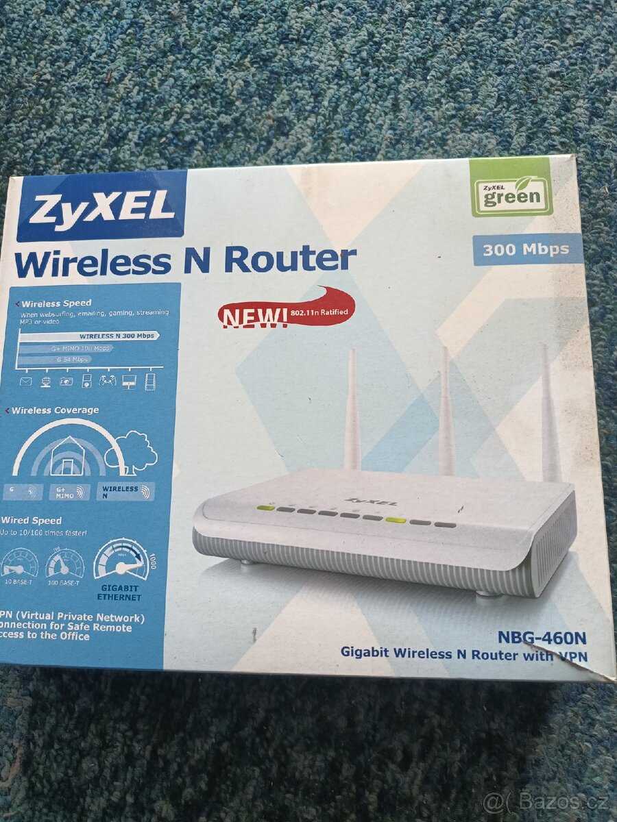 Daruji nebo prodám router zyxel