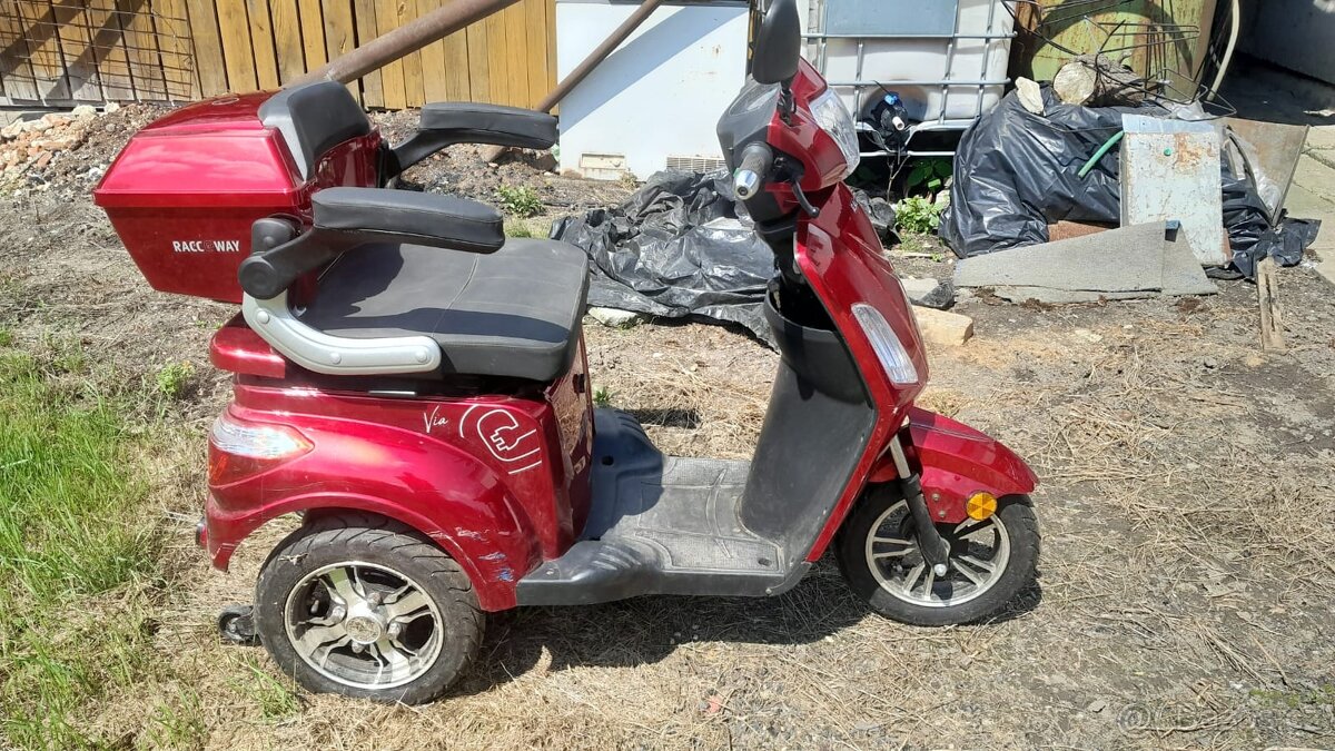 Elektrická tříkolka Racce Way 1000w