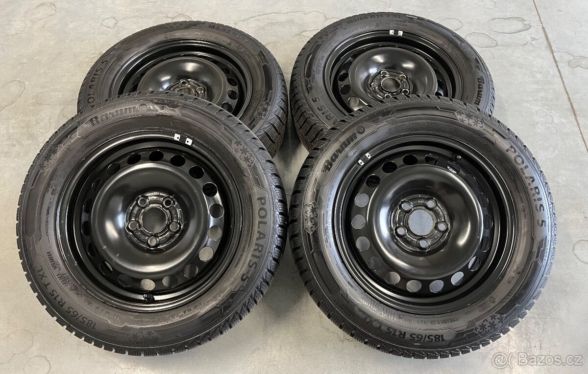 Fabia IV sada kompletních zimních kol 15’’185/65R15