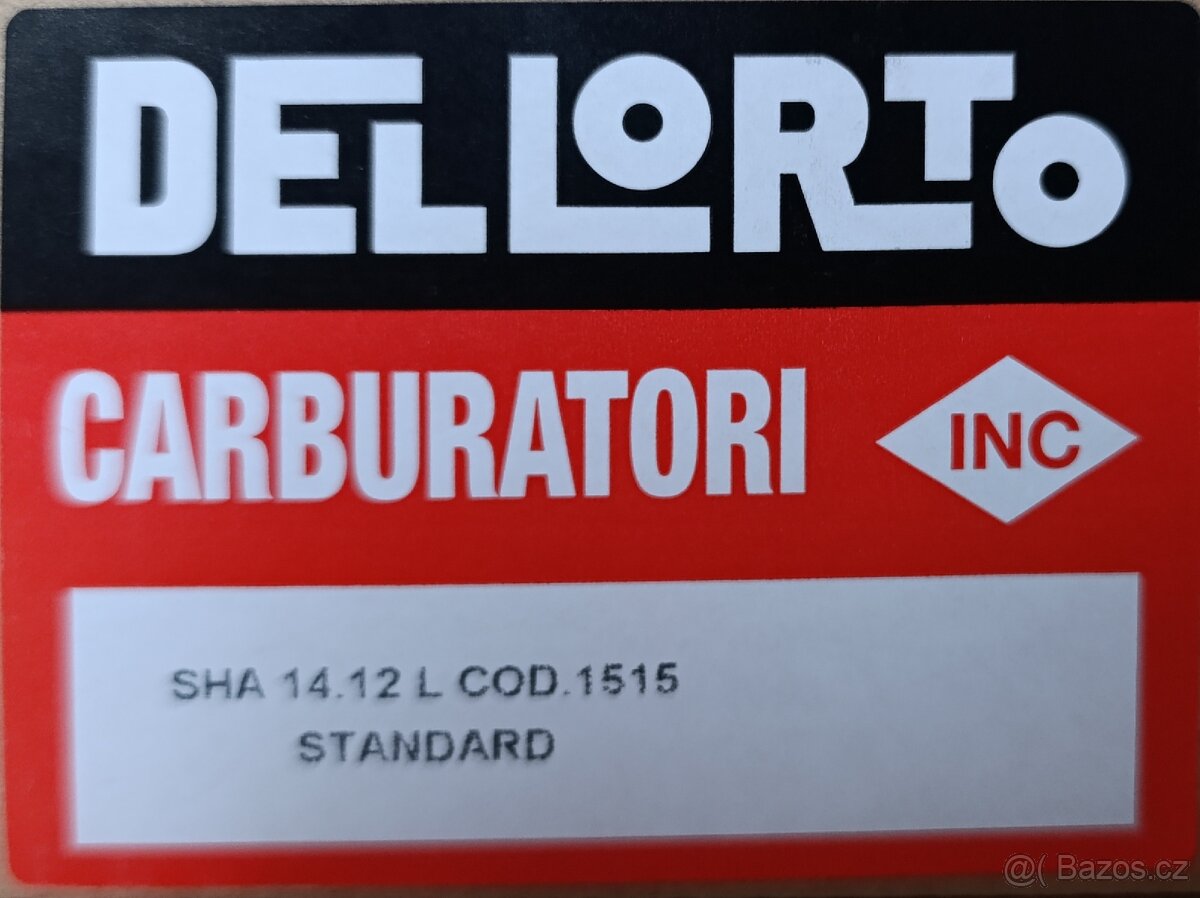 Karburátor Dellorto SHA 14.12 L COD. 1515