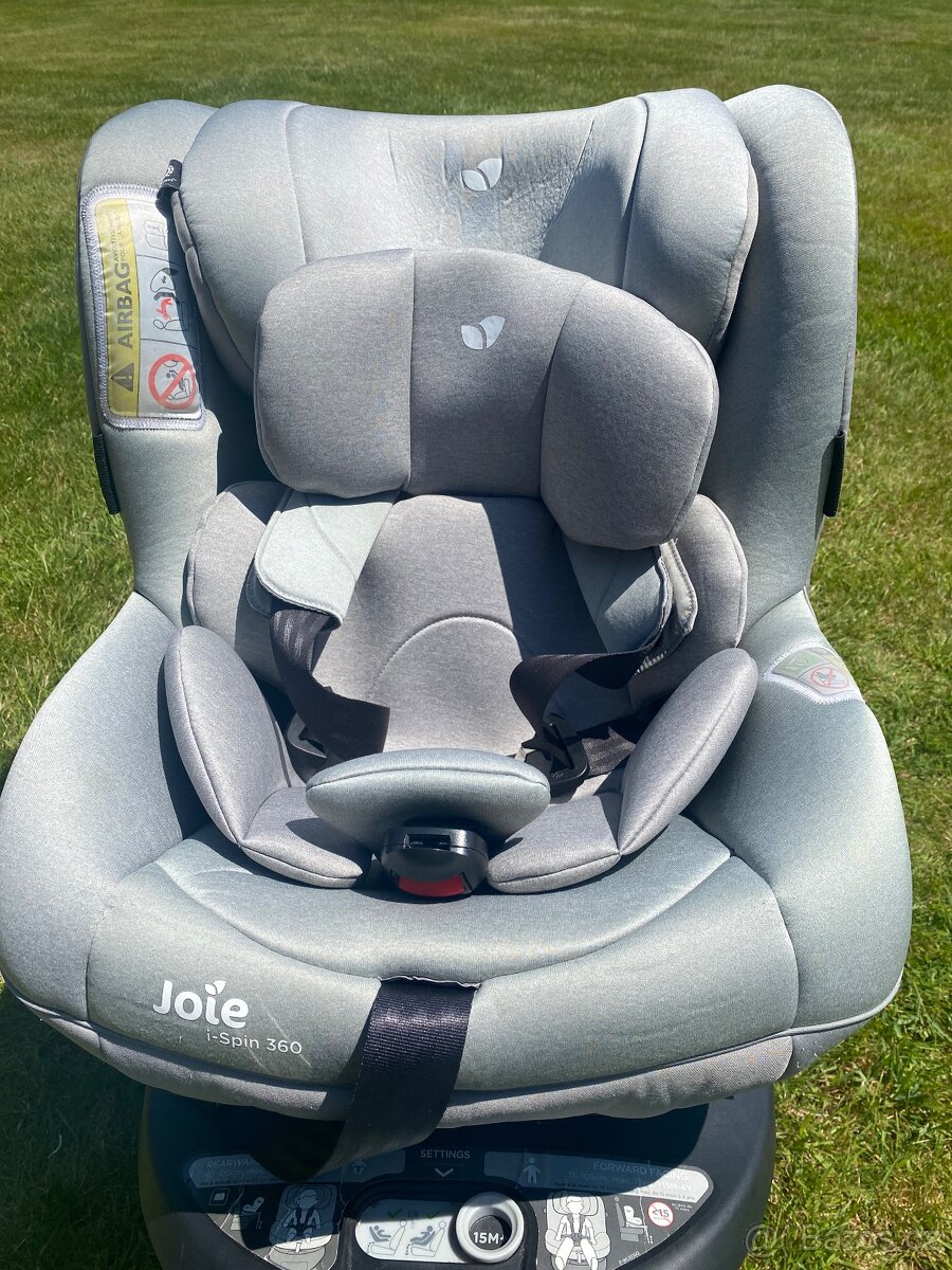Otočná autosedačka joe i spin 360