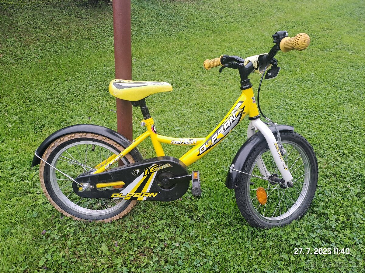 Prodám dětské kolo Olpran 16