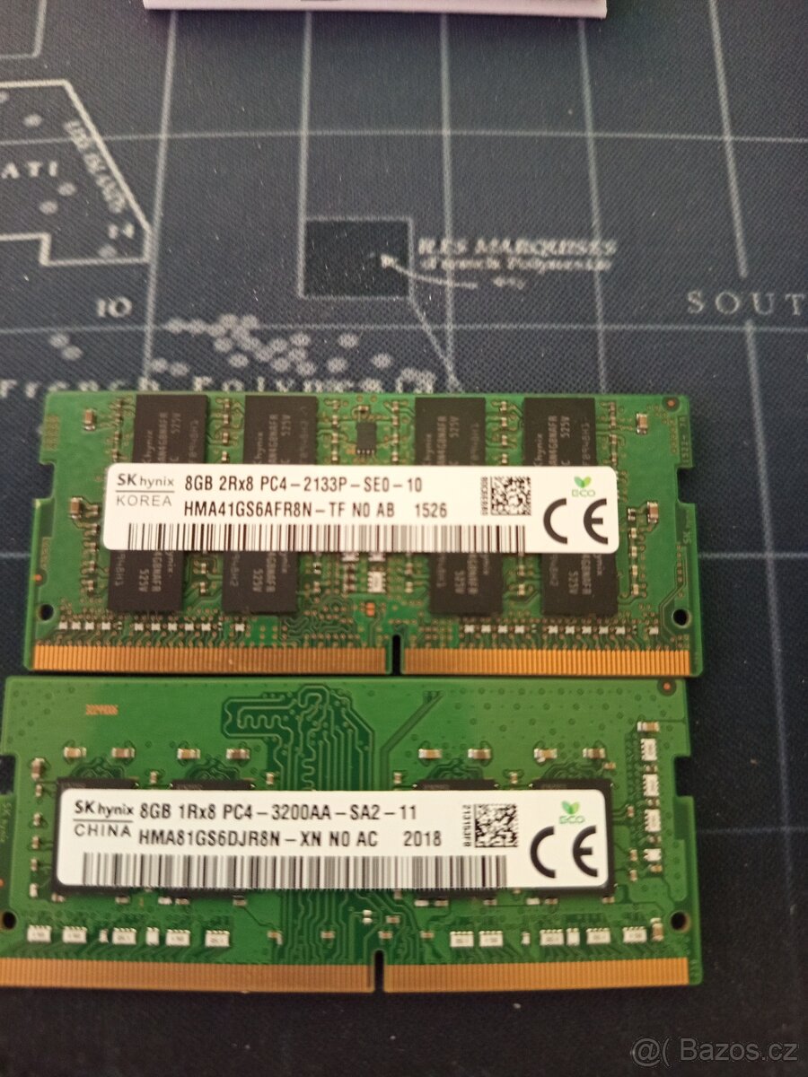 Ramky do notebooku ddr4 16 gb