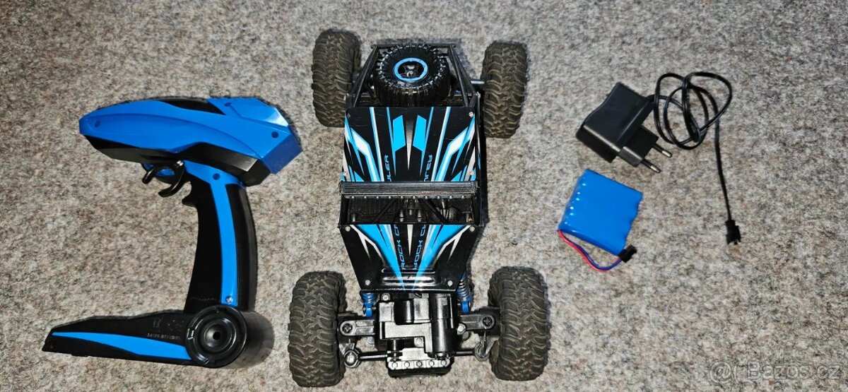 RC auto Rock Crawler HB 2.4GHz 1:18 modré