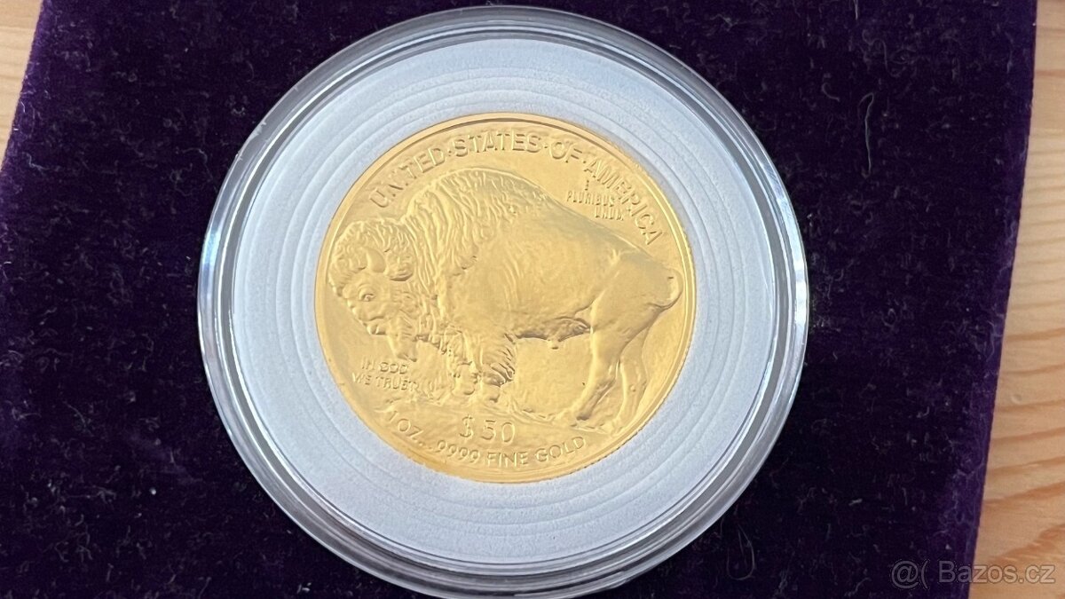 👑 Zlatá Investiční Mince American Buffalo 1 Oz. 2022