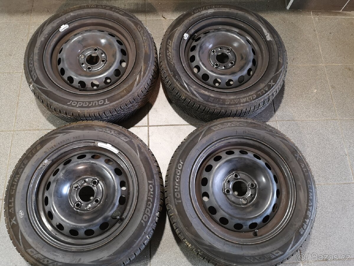 Fiat Punto, Panda disky + celoroční 185/60/14.