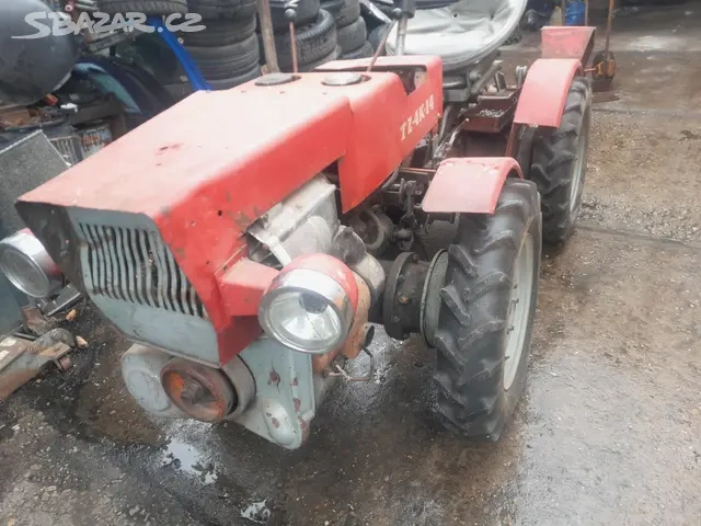 Prodám malotraktor TZ4K-14 diesel4x4  vývodová hřídel na nář