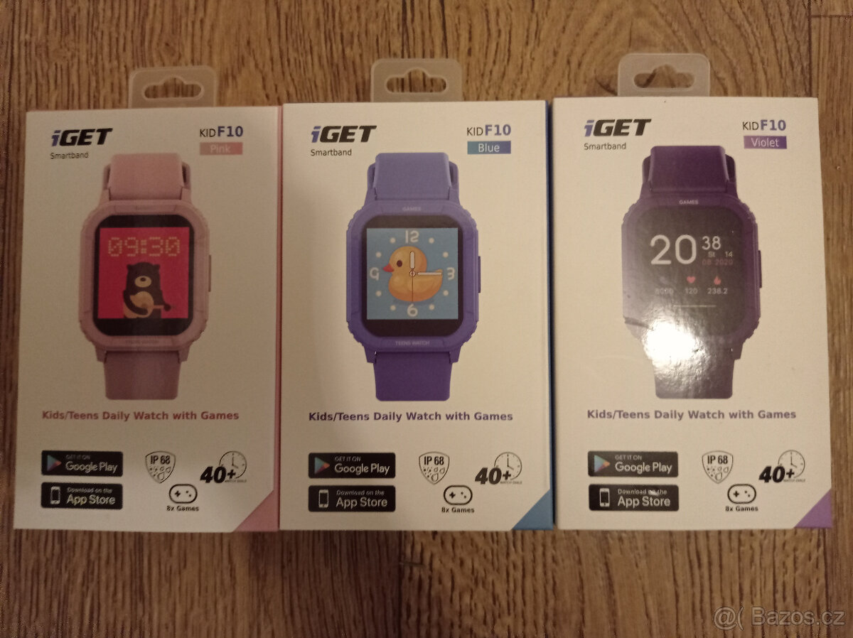 Dětské smart hodinky iGET FIT10 (3 varianty)