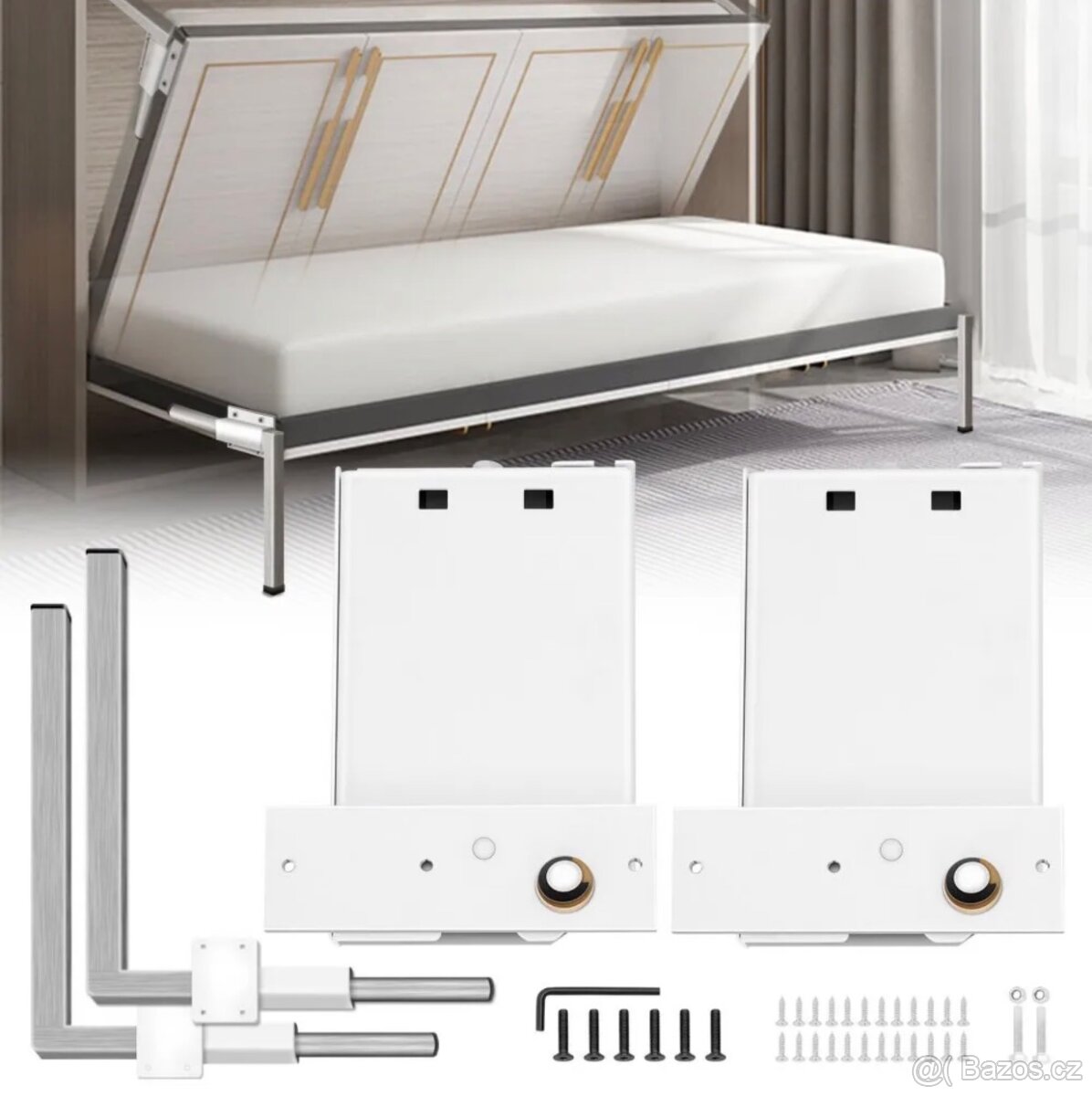 Sada na sklápěcí postel Queen twin