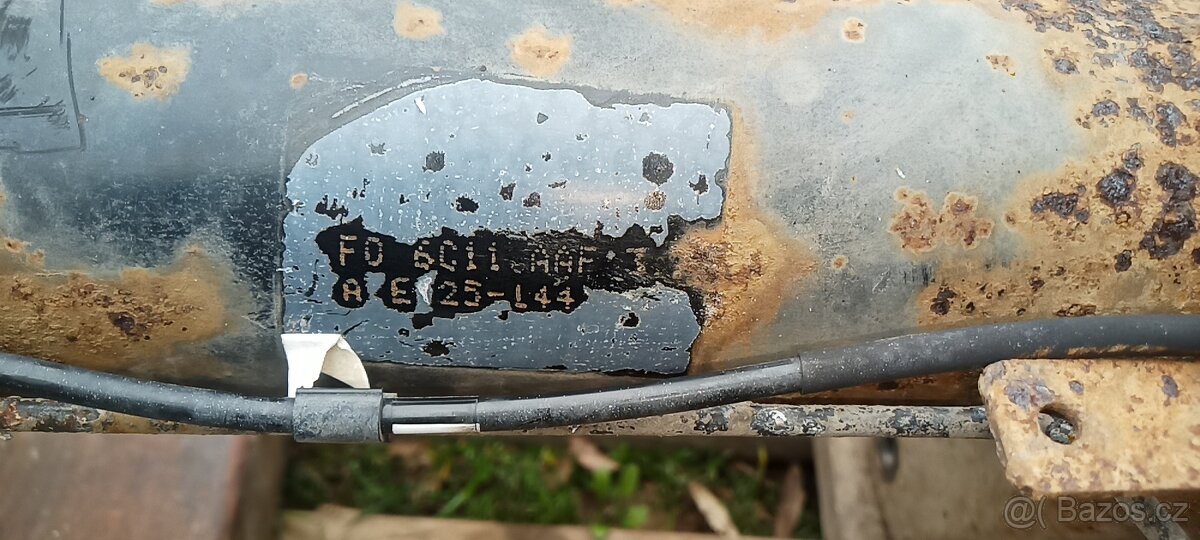 Zadní náprava ford transit MK7