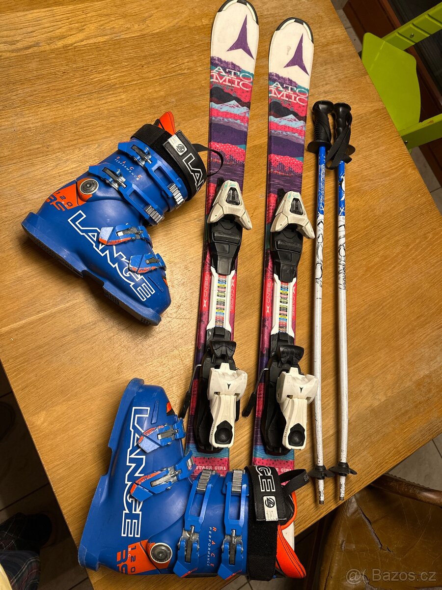 Lyze detske Atomic 110 cm set