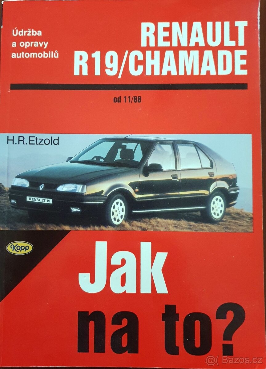 Kniha Renault 19