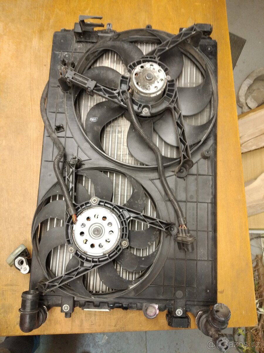 Chladič + klimatizace Škoda Fabia 1 1.9 SDI