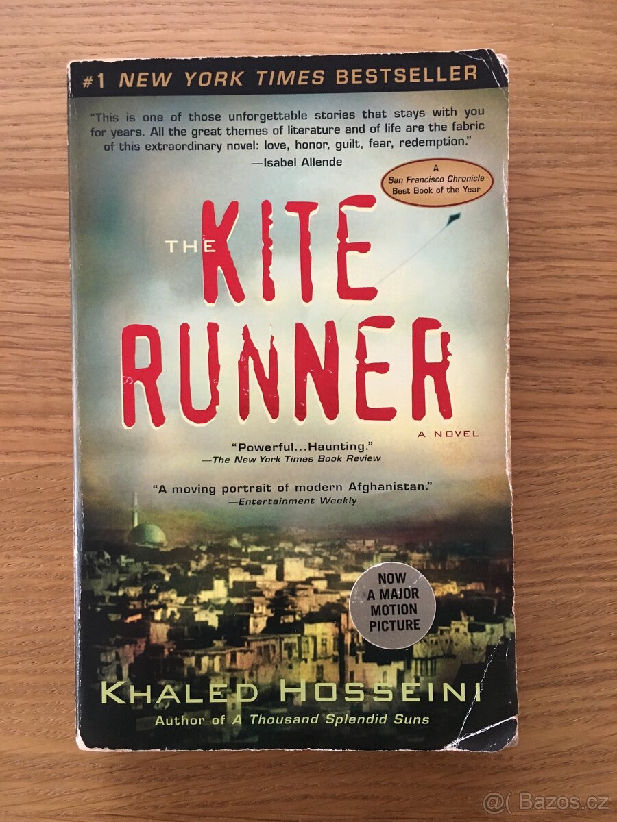 Kite Runner - Khaled Hosseini - bestseller v angl.