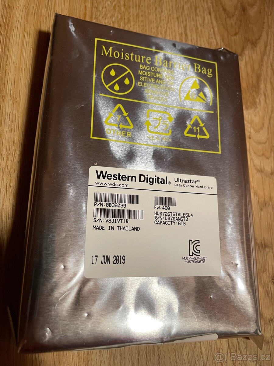 HDD 3,5 Ultrastar 6 TB