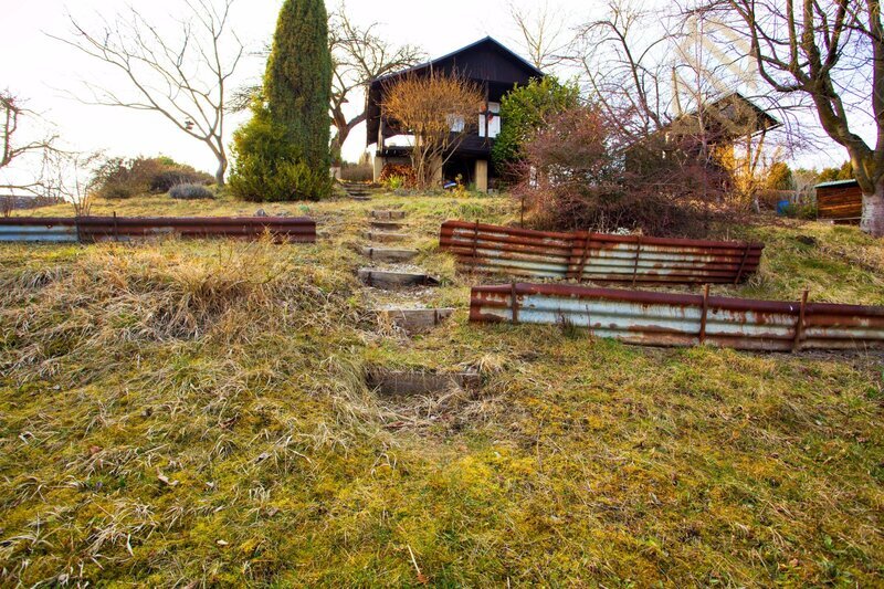 Prodej, zahrada 558m2, chata 14m2, Děčín - VI Letná