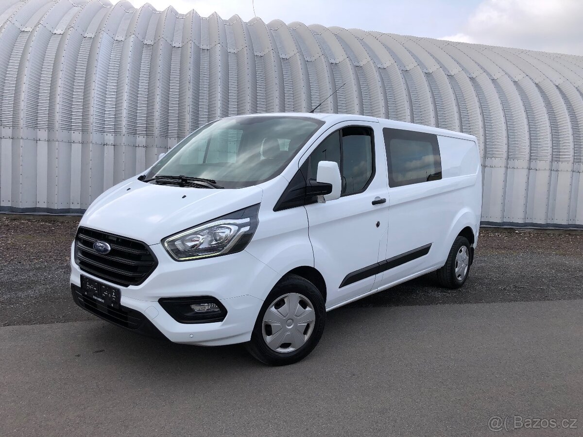 Ford transit custom 6míst L2H1 r.v. 2020 96kw klima