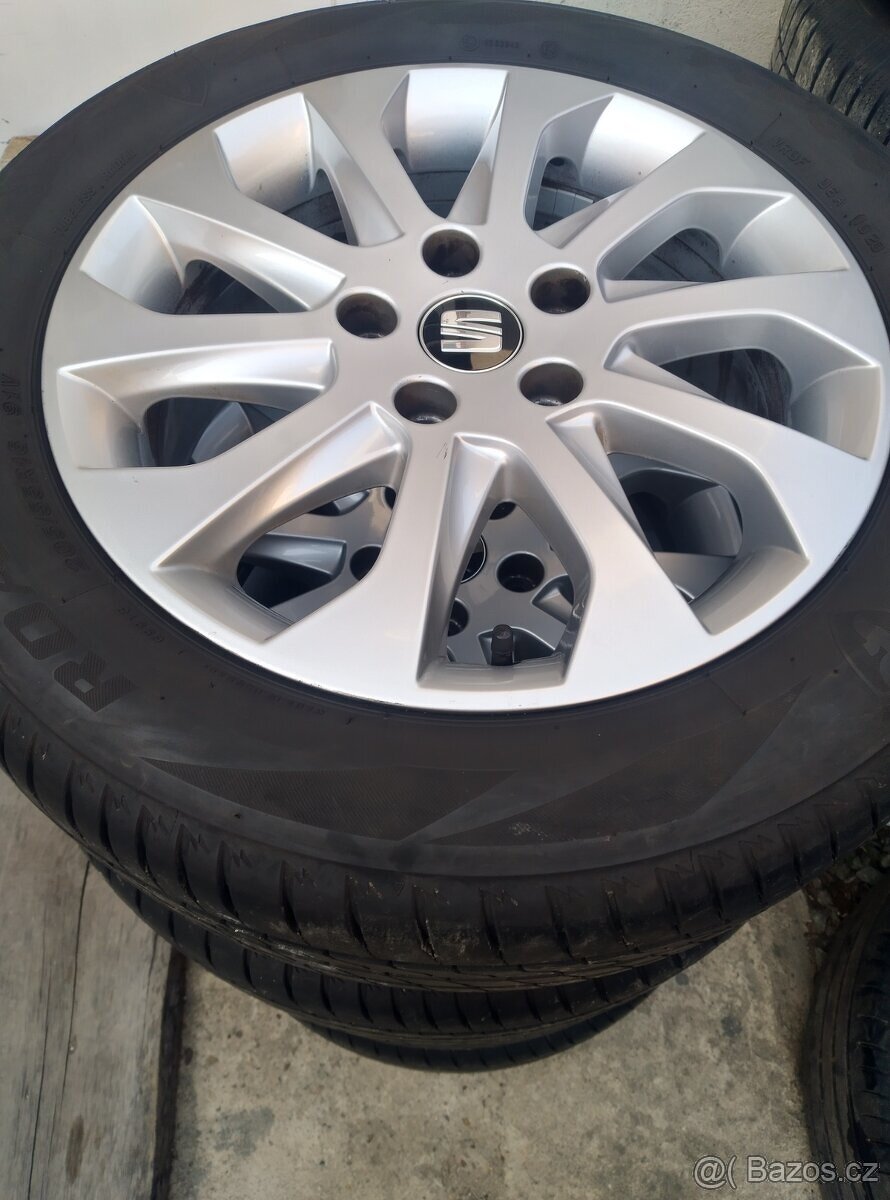 5x112 16 seat 205/55/16 alu