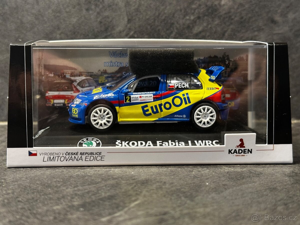 Škoda Fabia WRC - V. Pech - Kaden