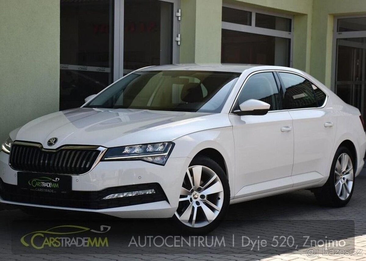 Škoda Superb 2,0TDi STYLE DSG ČR WEBASTO 1M